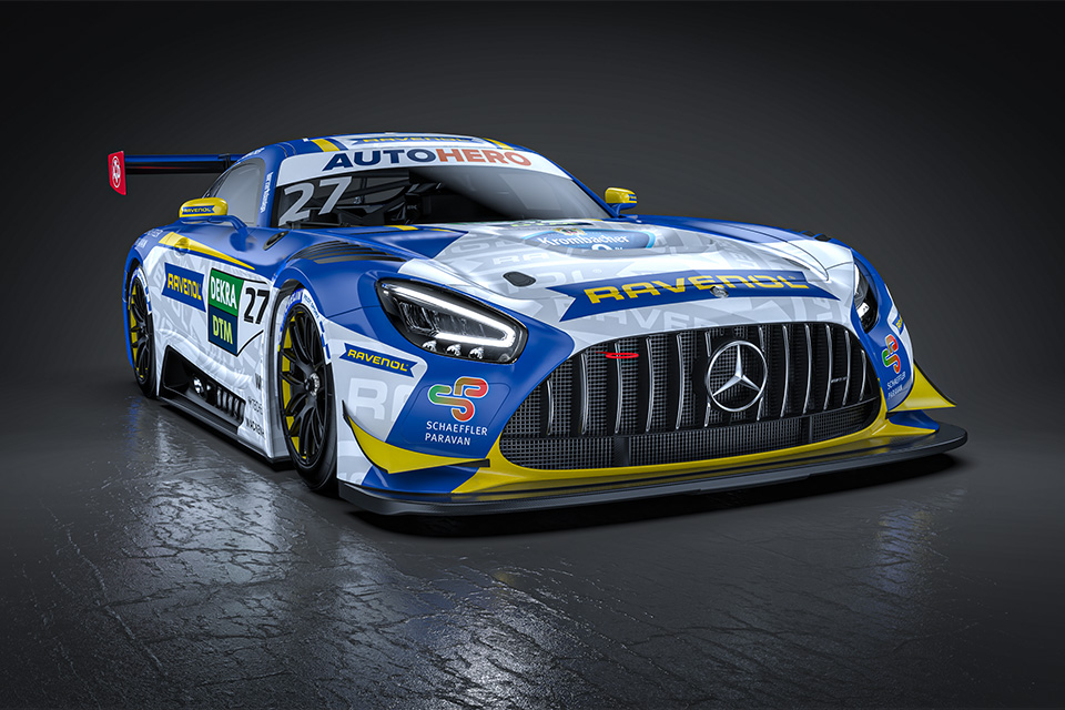 RAVENOL Presents David Schumacher's Mercedes-AMG GT3 for DTM 2022
