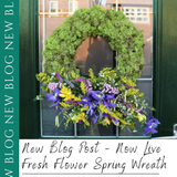 Fresh Flower Spring Wreath