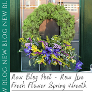 Fresh Flower Spring Wreath