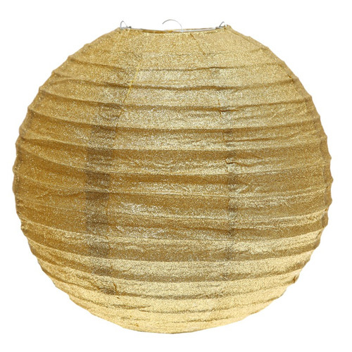 Gold Glittered Lantern