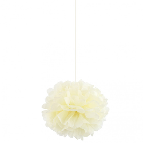 Ivory Pom Pom (12 inch) Ivory Pom Pom (12 inch)