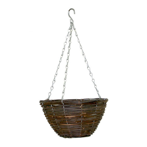 Rattan Round Hanging Basket (10 inch) Rattan Round Hanging Basket (10 inch)