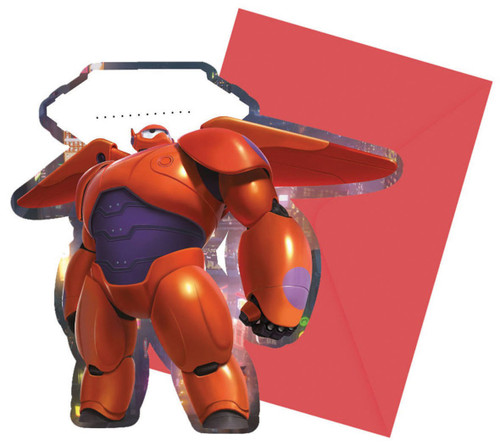 Big Hero 6 Party Invitations Big Hero 6 Party Invitations