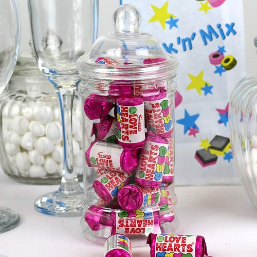 Love Hearts Candy Jar Love Hearts Candy Jar