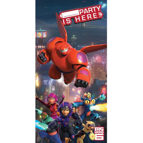 Big Hero 6 Party Door Banner Big Hero 6 Party Door Banner