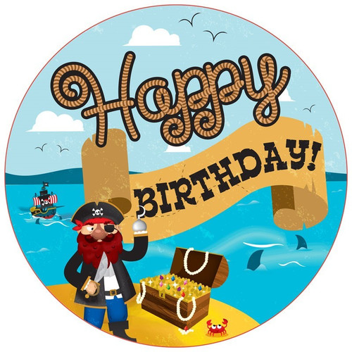 Jumbo Pirate Party Badge Jumbo Pirate Party Badge