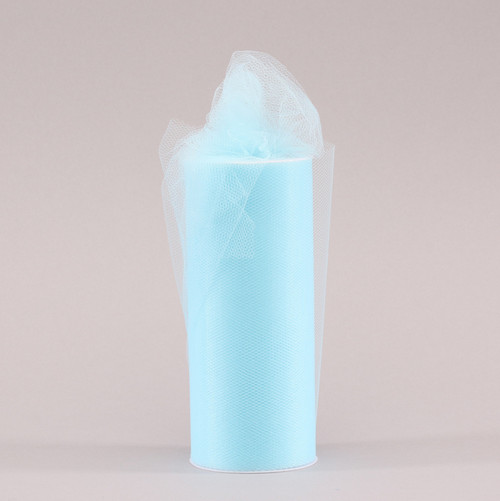 Light Blue Tulle 15cm x 23m 