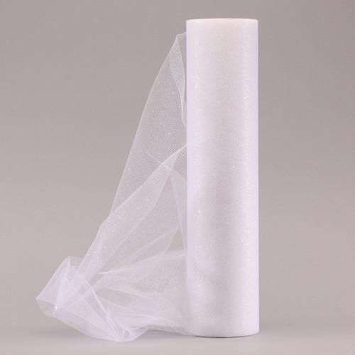 Irridescent Glitter Tulle 30cm x 23m