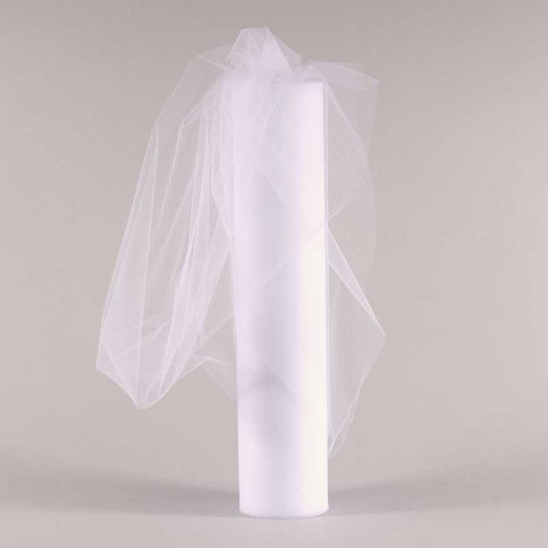 White Tulle 30cm x 23m