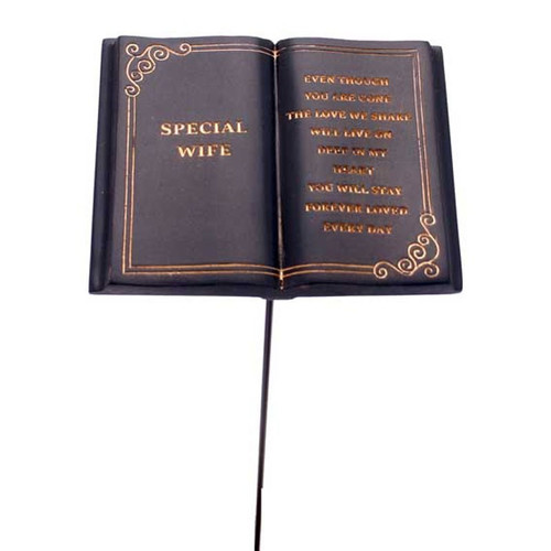 Black Special Wife Memorial Pick