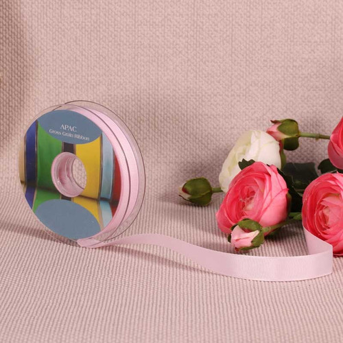 Baby Pink Grosgrain Ribbon (15mm x 20m) Baby Pink Grosgrain Ribbon (15mm x 20m)
