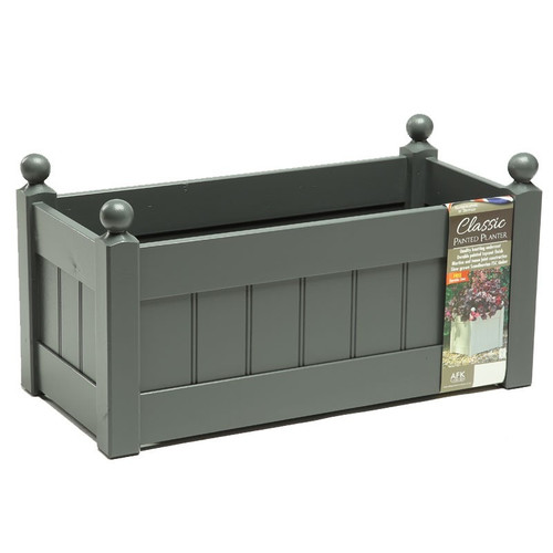 AFK Classic Painted Trough - Charcoal AFK Classic Painted Trough - Charcoal