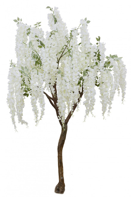 Artificial Cream Wisteria Tree (2.7m) Artificial Cream Wisteria Tree (2.7m)