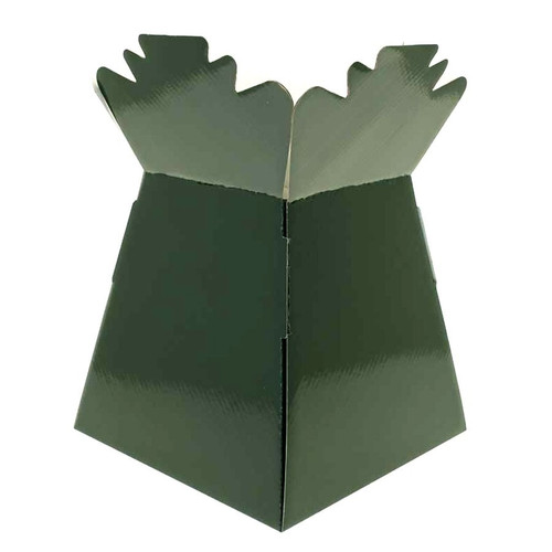 Pearlised Dark Green Living Vase 