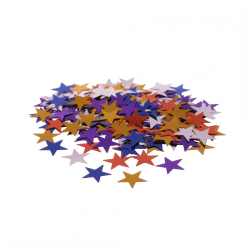 Multi Coloured Stars Confetti