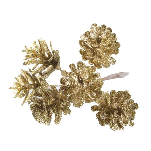 Glitter Cone Bunch Gold Glitter Cone Bunch Gold