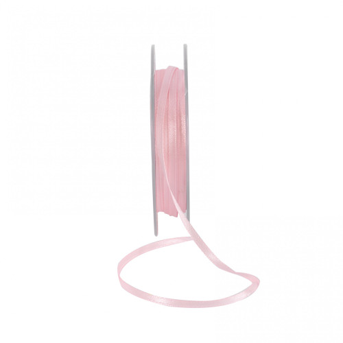 Light Pink Satin Ribbon 3mm Light Pink Satin Ribbon 3mm