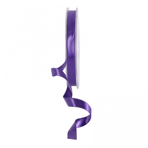 Dark Purple Satin Ribbon 10mm Dark Purple Satin Ribbon 10mm