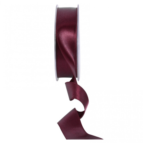 Bordeaux Satin Ribbon 25mm Bordeaux Satin Ribbon 25mm