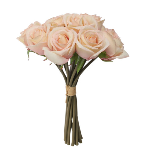 Pink Blush Blenheim Bridal Bouquet (12 heads)