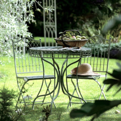 Hampton Green Metal Bistro Set Hampton Green Metal Bistro Set