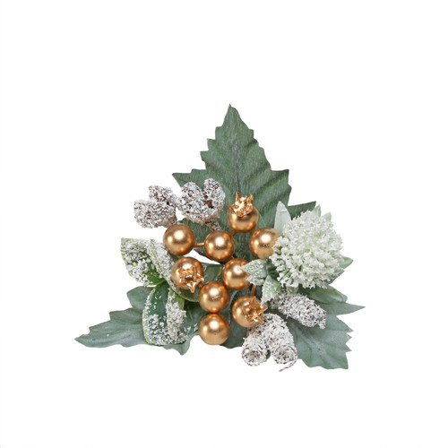 Snowy Gold Berry Spray Snowy Gold Berry Spray