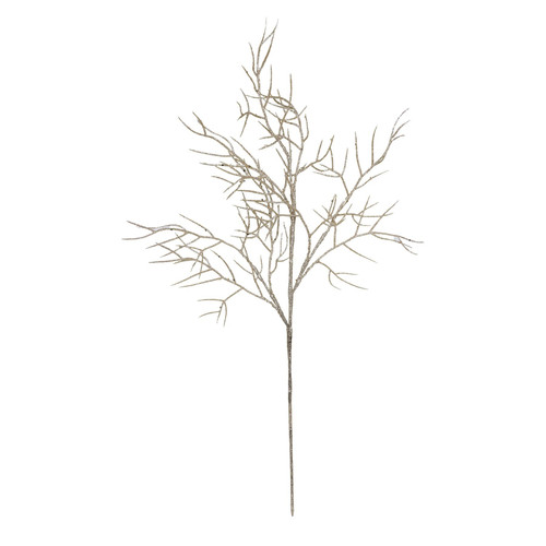 Champagne Glitter Twig Stems Champagne Glitter Twig Stems