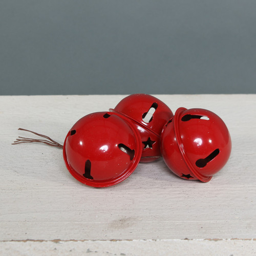 Red Bells on Wire (6.5cm) Red Bells on Wire (6.5cm)