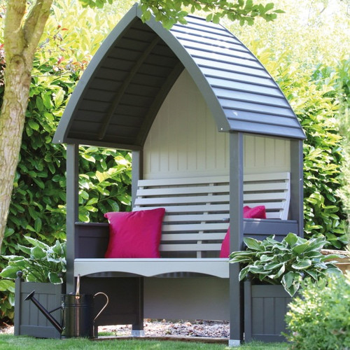 AFK Cottage Arbour Charcoal and Stone AFK Cottage Arbour Charcoal and Stone