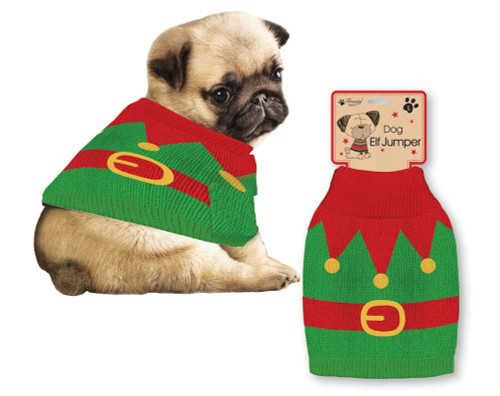 Knitted Elf Jumper 3 Sizes Knitted Elf Jumper 3 Sizes