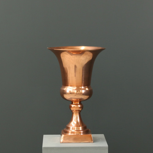 Bronze Aluminium Flower Vase (45cm x 28cm)