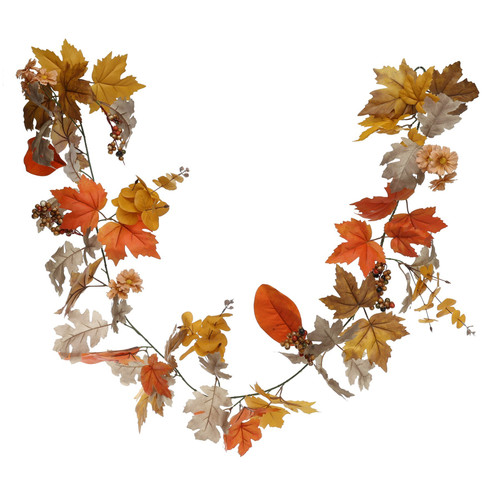 Glamis Autumn Mix Garland (180cm) Orange (6/48) Glamis Autumn Mix Garland (180cm) Orange (6/48)