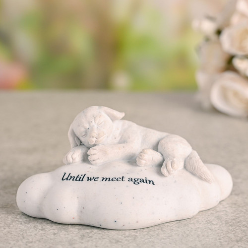 Dog Memorial Cloud Figure Dog Memorial Cloud Figure