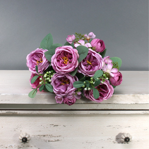 Tintagel Vintage English Rose Bush Purple Tintagel Vintage English Rose Bush Purple