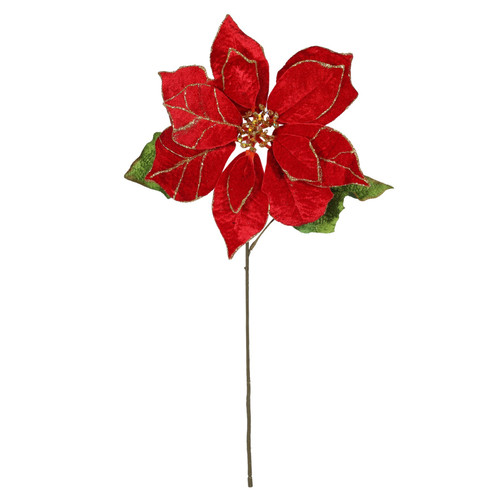 Single Red Poinsettia (50cm) Single Red Poinsettia (50cm)