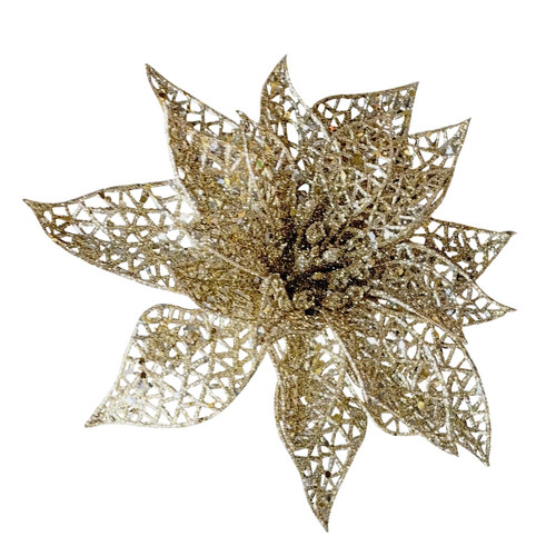 Gold Poinsettia (22cm)