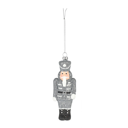Silver Soldier Hanging Decoration (15.5cm) Silver Soldier Hanging Decoration (15.5cm)