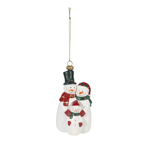 Snowman Family Hanging Decoration (12cm) Snowman Family Hanging Decoration (12cm)