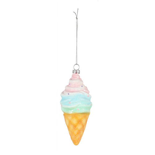 Ice Cream Cone Hanging Decoration (14cm)