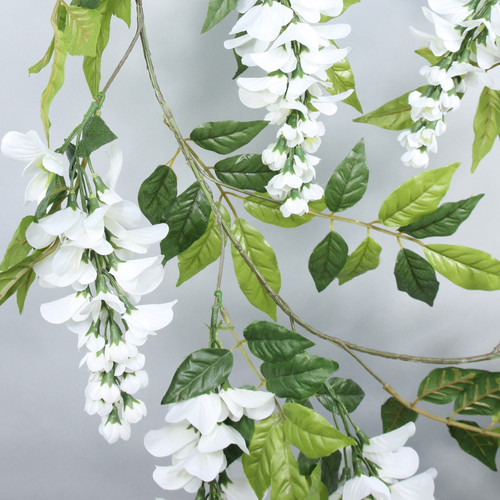 Wisteria Garland Cream (1.9m) Wisteria Garland Cream (1.9m)