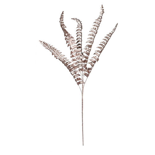 Pink Metallic Fern Stem Pink Metallic Fern Stem