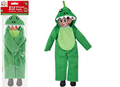 Naughty Elf Dinosaur Costume