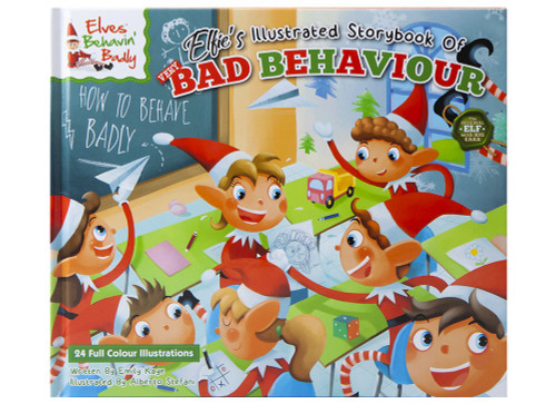  \'Elfies Book Of Bad Behaviour\' Hardback Book