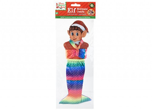 Naughty Elf Mermaid Costume