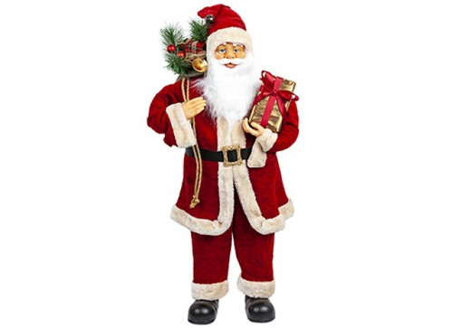 Luxury Standing Santa Decoration (90cm)