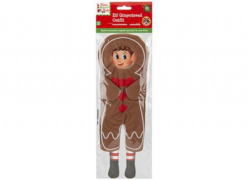 Naughty Elf Gingerbread Man Costume