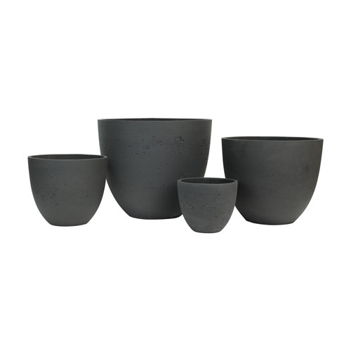 Hortus Classic Cemento Planter Grey x4 Hortus Classic Cemento Planter Grey x4