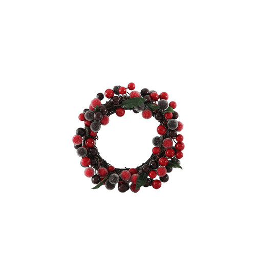 Candle Ring Red Berries (17cm) Candle Ring Red Berries (17cm)