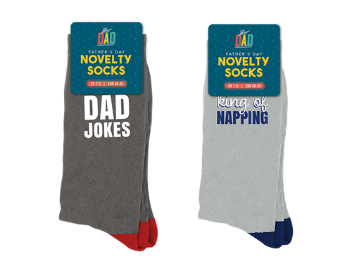 Fathers Day Novelty Socks (Assorted Designs) Fathers Day Novelty Socks (Assorted Designs)