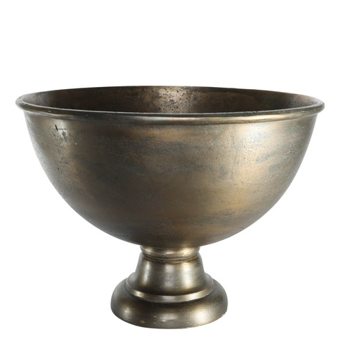 Antique Gold Poseidon Bowl (35 x 46cm) Antique Gold Poseidon Bowl (35 x 46cm)
